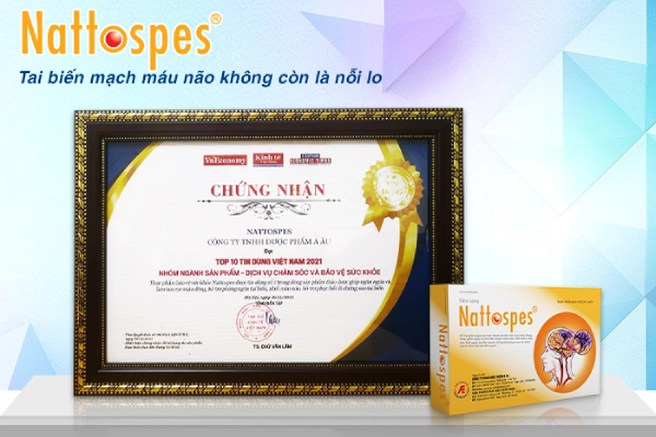 Nattospes nhận Giải thưởng “Sản phẩm tin dùng số 1 Việt Nam”